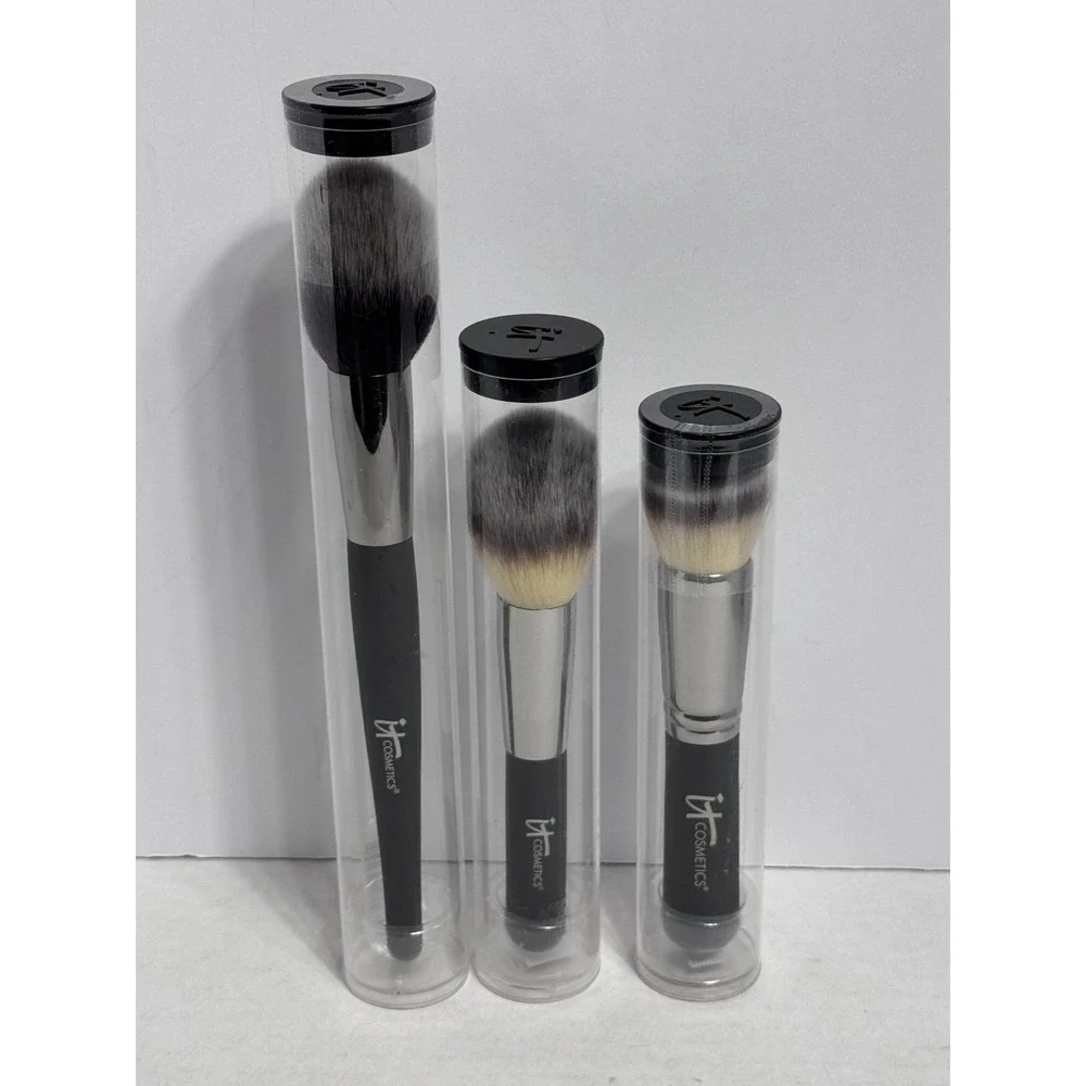 It Cosmetics Heavenly Luxe Makeup brushes NEW lot of 3